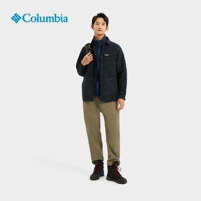 双11狂欢、PLUS会员：Columbia 哥伦比亚 男子翻领旅行野营休闲外套AE4264 010  607.1元（需领券）