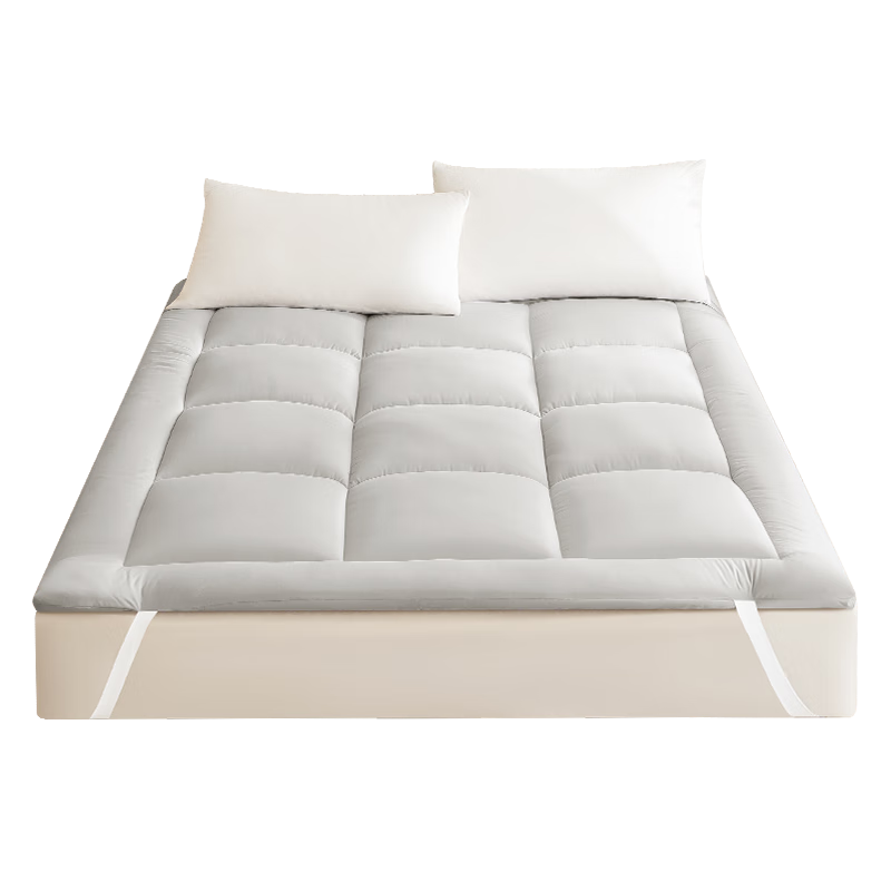 双11狂欢、PLUS:京东京造抗菌云感棉花床垫 新疆棉床褥加厚可折叠学生四季可用软垫 1.5x2m 75.8元