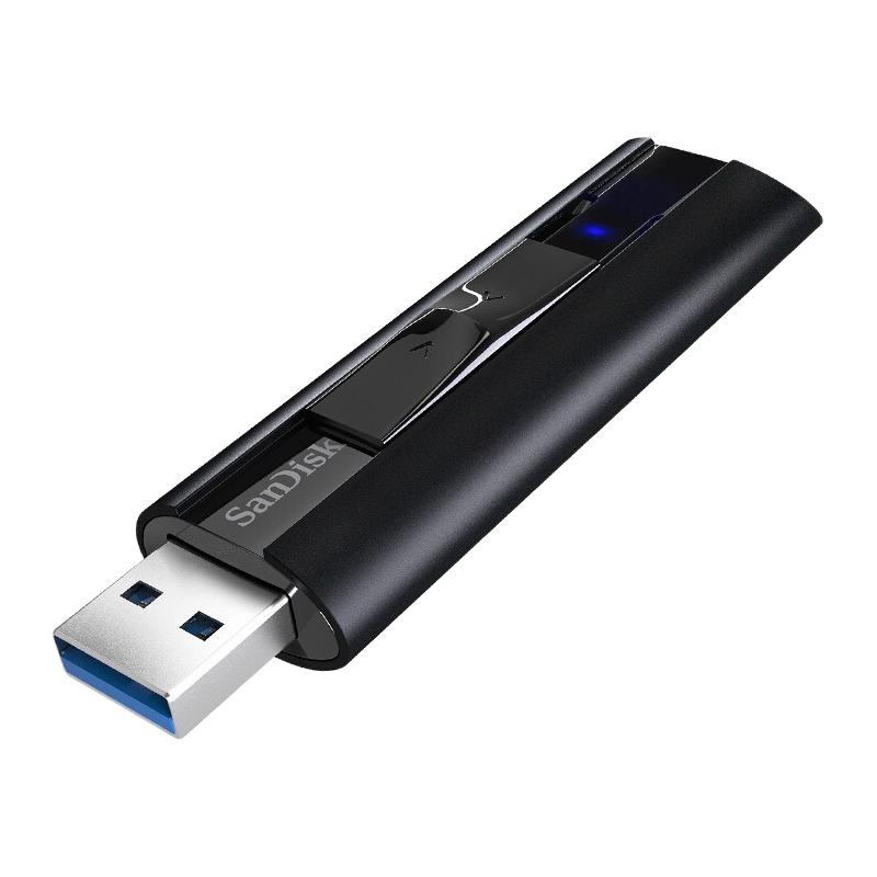 SanDisk 闪迪 至尊超极速系列 CZ880 USB 3.2 固态U盘 黑色 128GB USB 券后155.58元