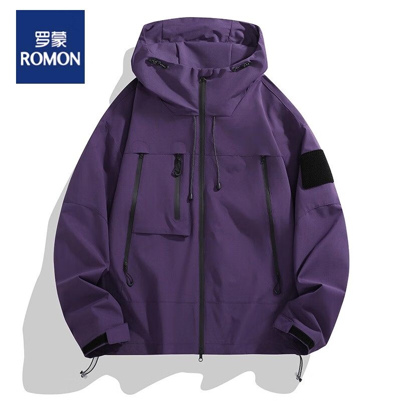 ROMON 罗蒙 男女同款户外三防冲锋衣登山服 券后69.05元