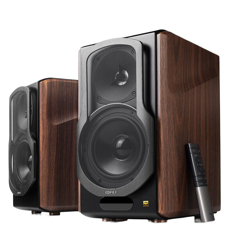 漫步者（EDIFIER）【政府补贴再降15﹪】S2000MKIII 划时代新经典 HIFI级2.0有源音箱 蓝牙音箱 电脑音响 电视音响 1053.27元（需领券）