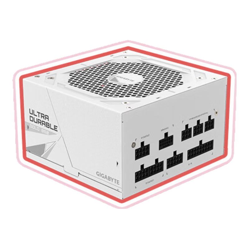 双11狂欢、限地区：技嘉（GIGABYTE）雪鹰 白色限定 额定850W认证全模组电源 894.13元(需领券，需凑单)