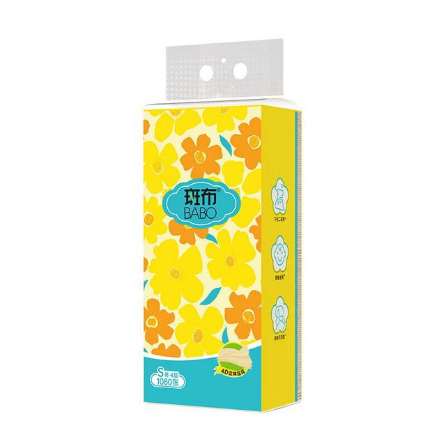 京东PLUS:BABO 斑布 抽纸1080张*3提 6.85元包邮(双重优惠)