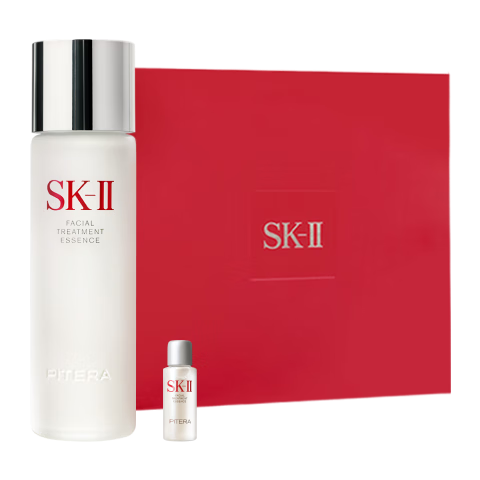 百亿补贴:SK-II 神仙水 160ml精华液 护肤品套装礼盒 1065元包邮