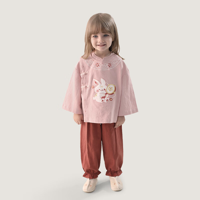 BALIPIG 巴厘小猪 女童汉服套装 券后49.9元