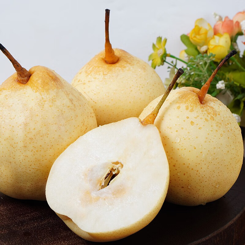 PLUS会员:远达YUANDA 河北鸭梨带箱5斤单果180g+*2件 19.6元包邮(需领券,合9.8元/件)