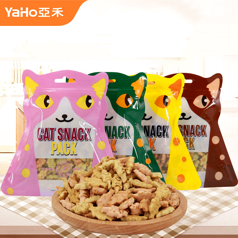 亚禾猫薄荷磨牙棒小鱼饼干4袋 9.8元