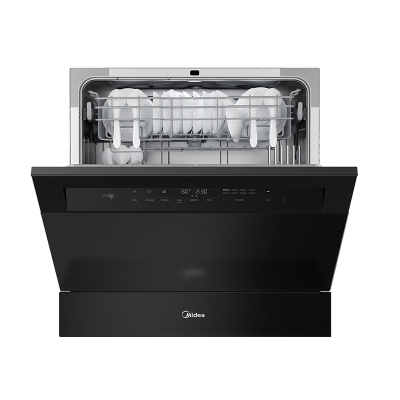 再降价、PLUS会员：Midea 美的 V9 嵌入式台式洗碗机 下13套 105℃热风烘干 一级水效 3376.6元包邮（需用券）