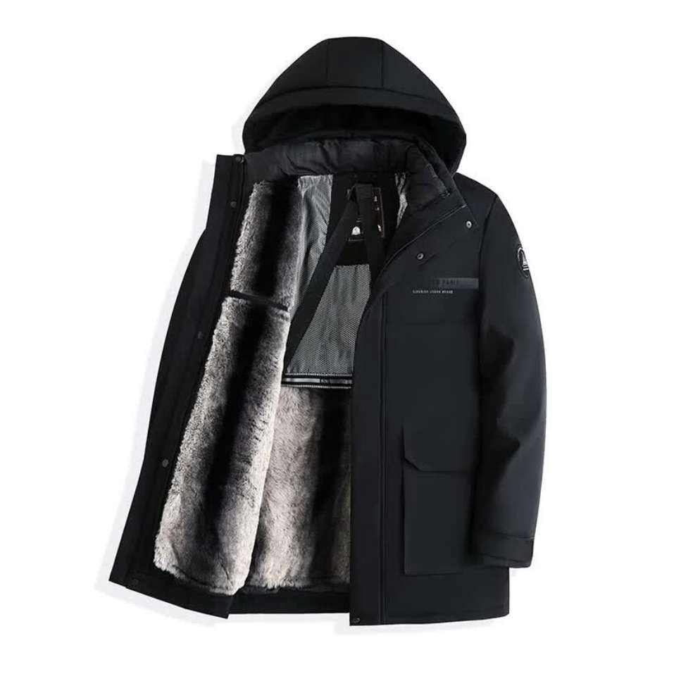plus会员：罗蒙 鹅绒毛绒内胆可拆卸羽绒服、需凑单 245.71元+凑77.8元