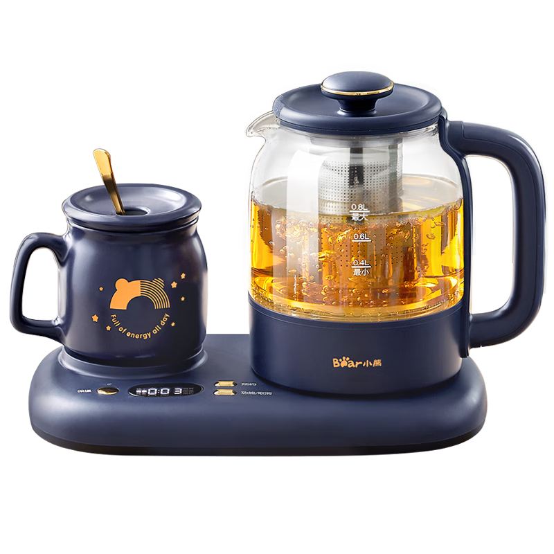 plus会员:小熊(Bear)迷你养生壶养生杯mini0.8升YSH-C08V1 168.77元(需领券)