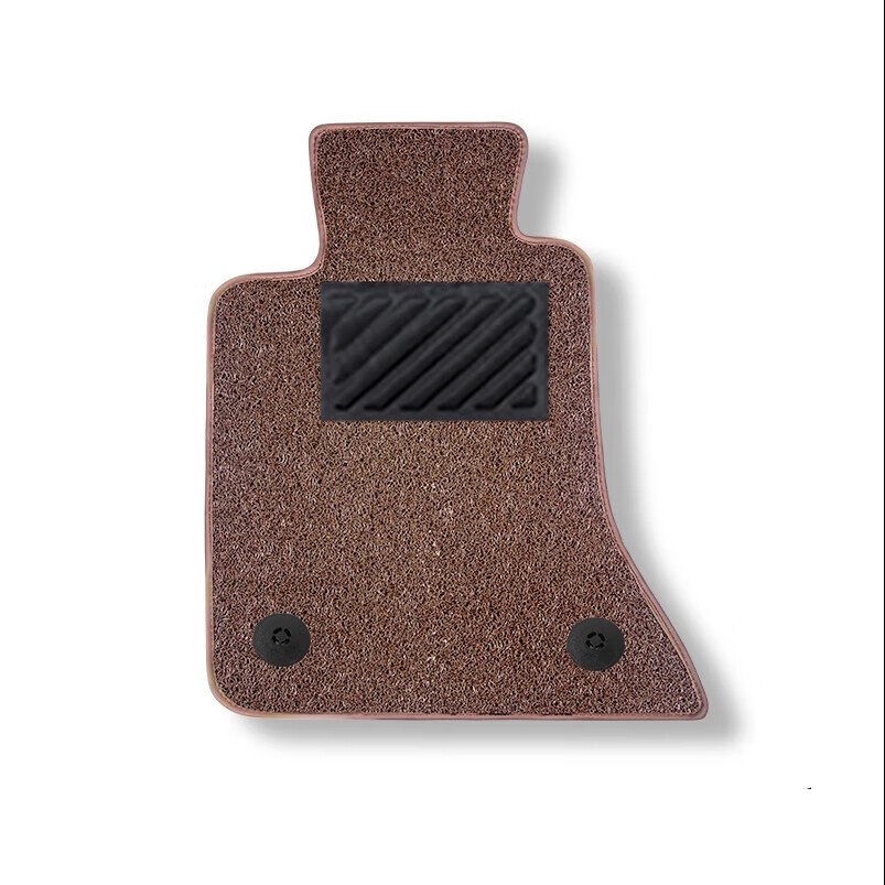 小狸虎 汽车脚垫替换垫 上层丝圈深咖【送卡扣+打孔器】 主驾位 券后28.81元