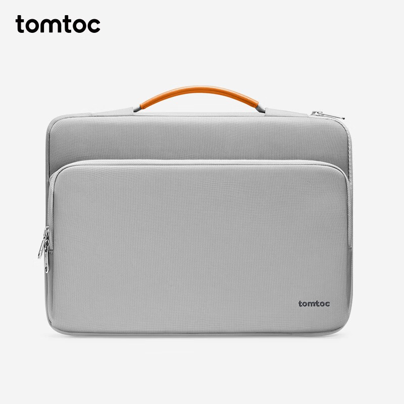 tomtoc 电脑包手提笔记本包男女14英寸商务防震苹果16寸MacBook Pro/Air 灰色 13英寸 169元