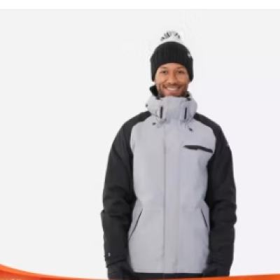 plus会员：DECATHLON 迪卡侬 滑雪服男防水保暖防风单板双板室内滑雪夹克2XL-5333810 168.62元 包邮 （需凑单4元）