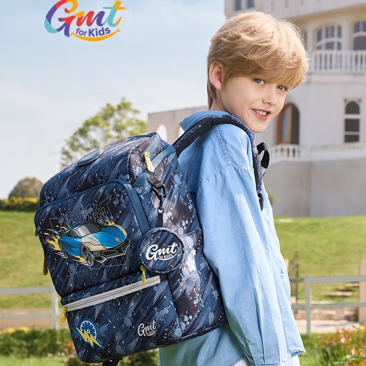Gmt for kids 儿童超轻护脊减负书包 1-4年级 光速战车Light 券后578元