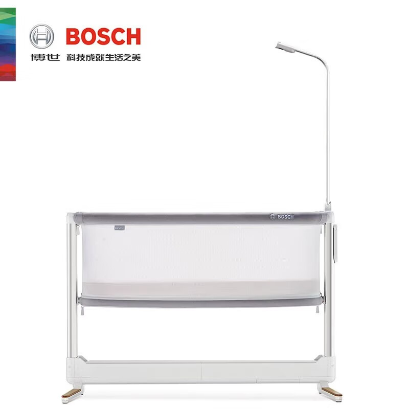 博世 BOSCH 电动智能婴儿床尿布台多功能可升降儿童床REVOL芮芙新生儿床 Revol C+（床+床垫+摄像头） 券后8449元