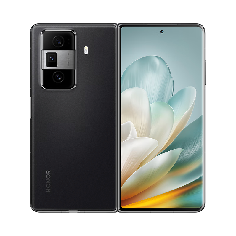 限移动端、京东百亿补贴：荣耀 HONOR Magic Vs3 5G折叠屏手机 12GB+256GB 绒黑色 券后6439元