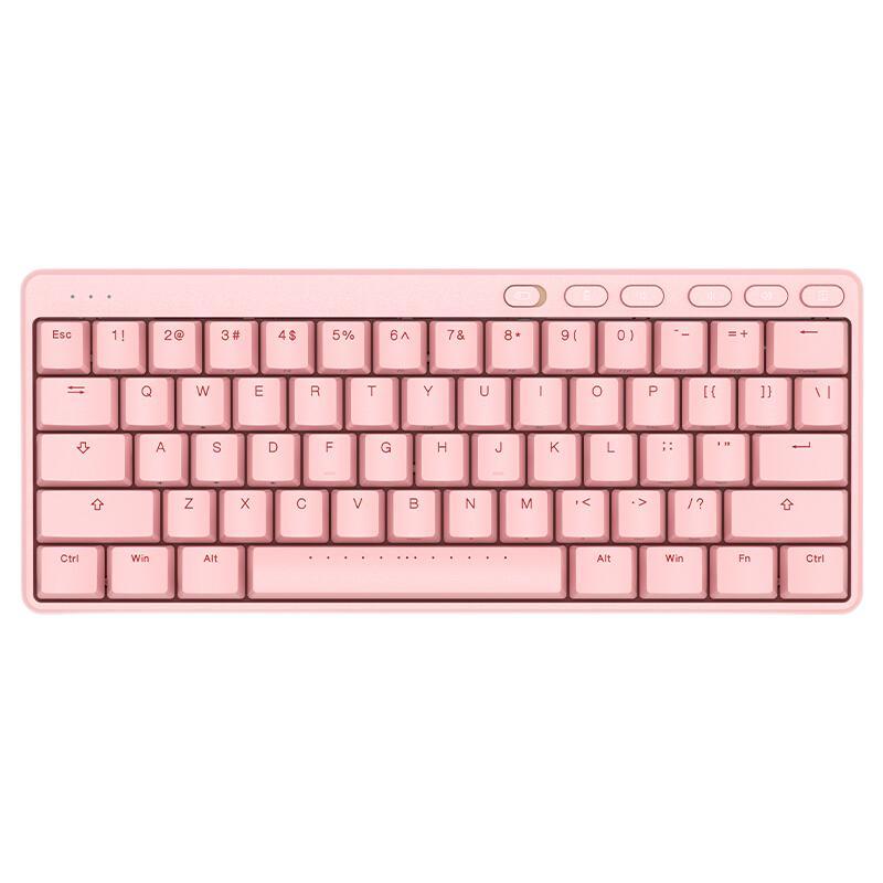 ikbc S200 mini 61键 2.4G无线机械键盘 粉色 ttc青轴 无光 149元