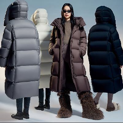 波司登泡芙系列90绒长B40143108  1739元包邮