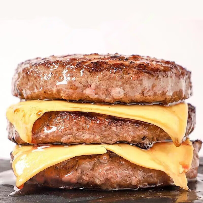 【年末活动价】进口安格斯原切牛肉饼100g*5包(配料表就牛肉) 38元(需买2件,需用券)