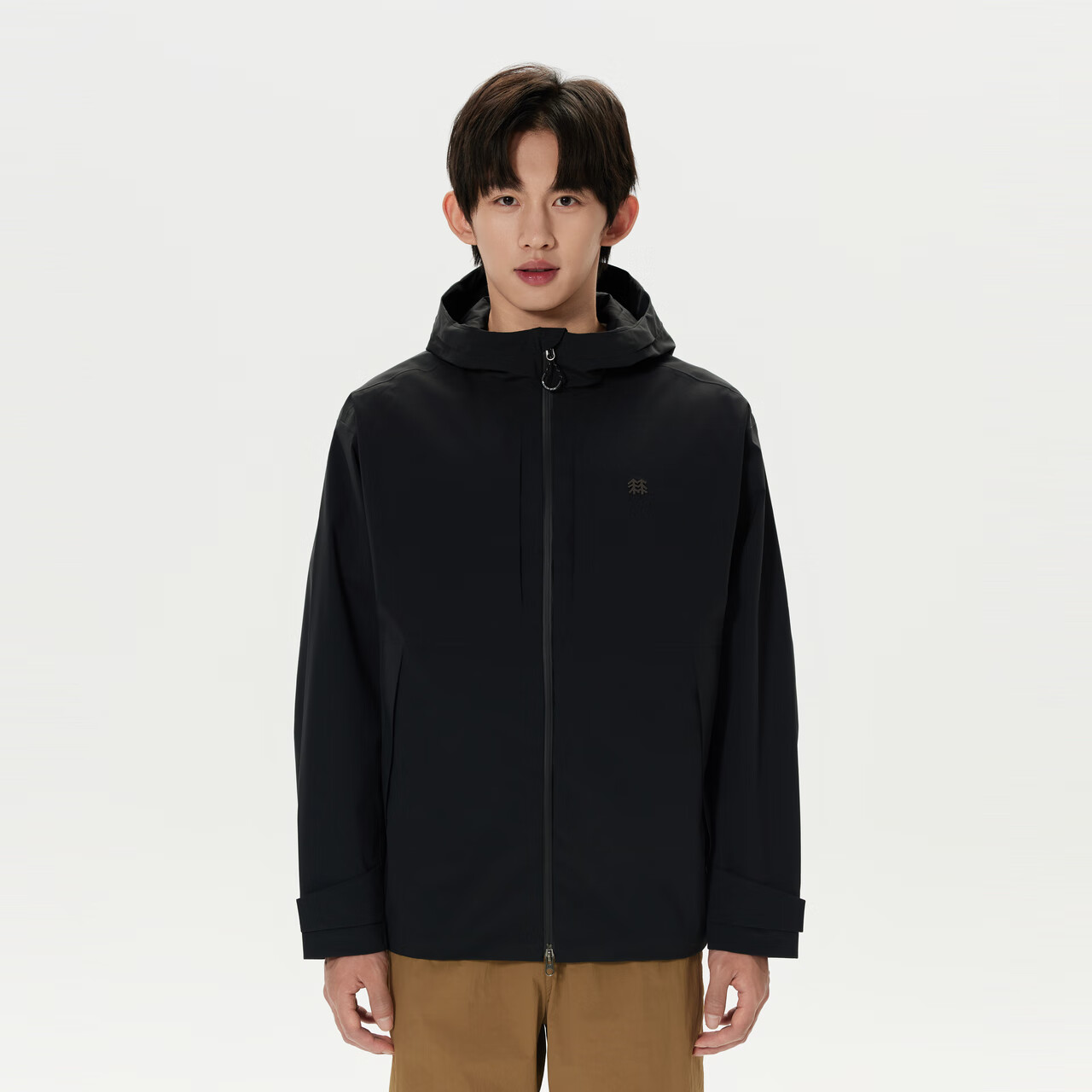 KOLON SPORT 男女同款户外冲锋衣 LUJK4WTT40-BK 券后1301元