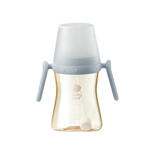 babycare 歪头仿母乳吸管杯 300ml 冰川蓝 券后97元