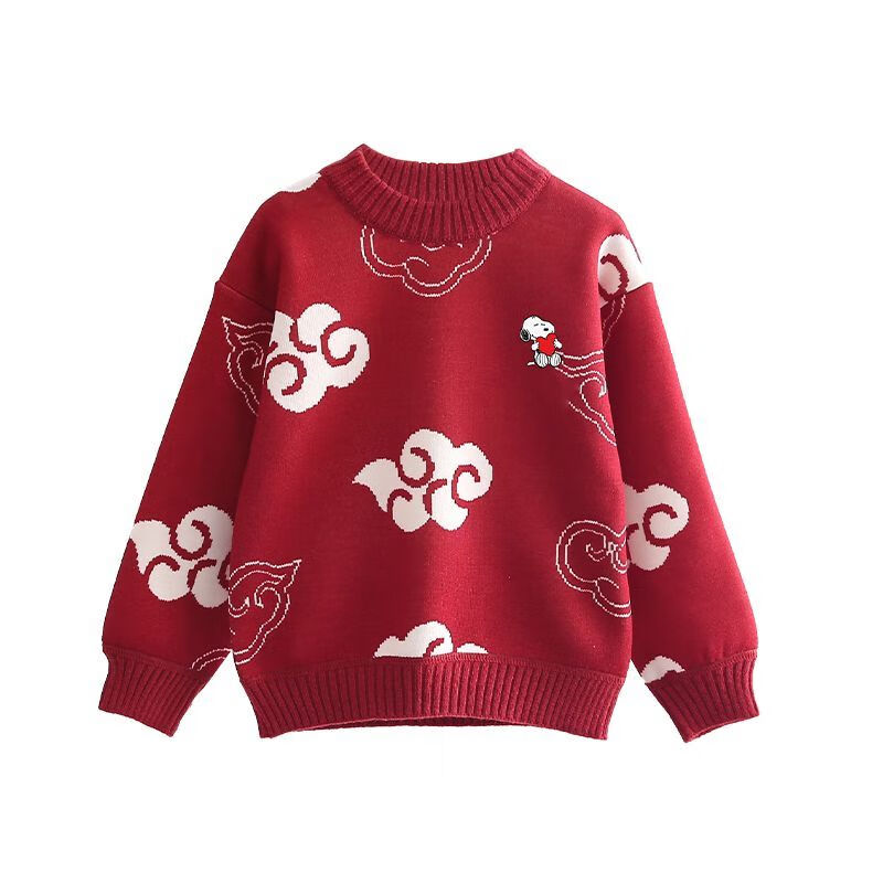 SNOOPY 儿童加绒毛衣 加厚保暖清仓 34.9元(需买2件,需用券)