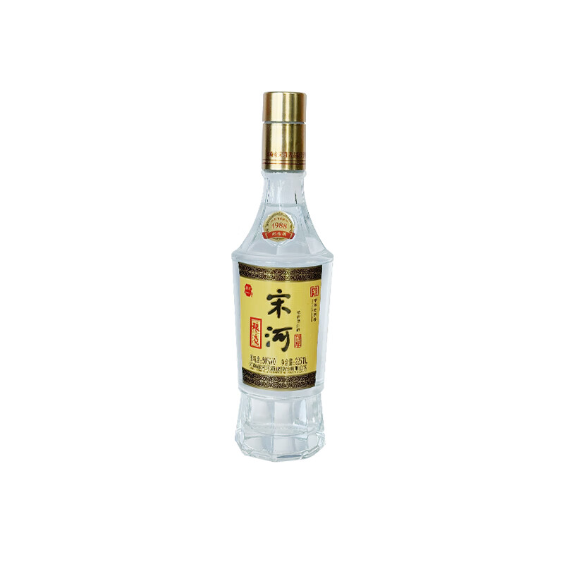 宋河粮液 1988纪念酒小酒 50度225ml浓香型纯粮白酒把手收藏品鉴酒 50度 225mL 1瓶 1988纪念酒小酒一瓶 ￥9.9