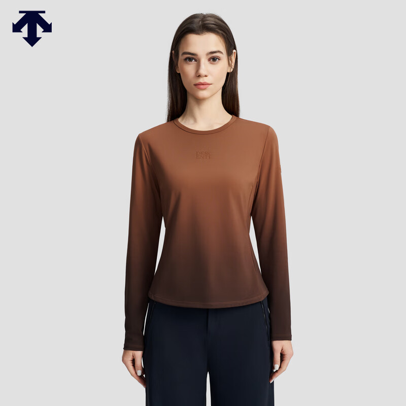 DESCENTE 女士长袖针织衫 D5132GTL30 1090元