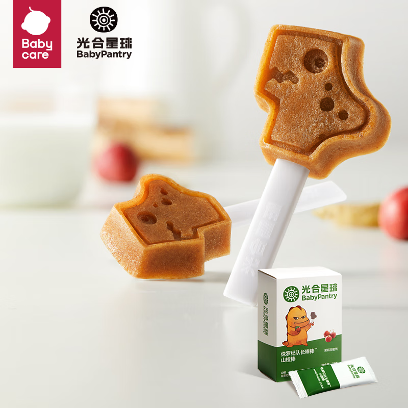 光合星球 BabyPantry 山楂棒宝宝零食儿童山楂棒棒糖无添加蔗糖78g 8.05元（需买4件，需用券）