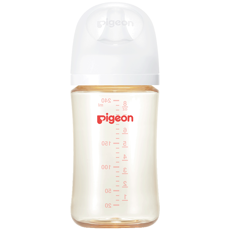 PLUS会员、需凑单：Pigeon 贝亲 新生婴儿 防胀气宽口径PPSU奶瓶 240ml AA192 L号 6个月+ 65.47元+22.71元凑单品（需领券）