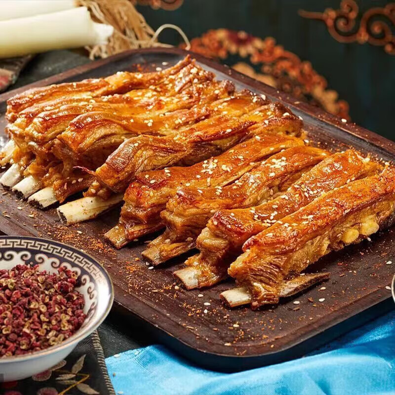 【后，快递要放假啦】内蒙古精选原切羊排*4斤（切条发货）+料包 31元（需买4件，需用券）
