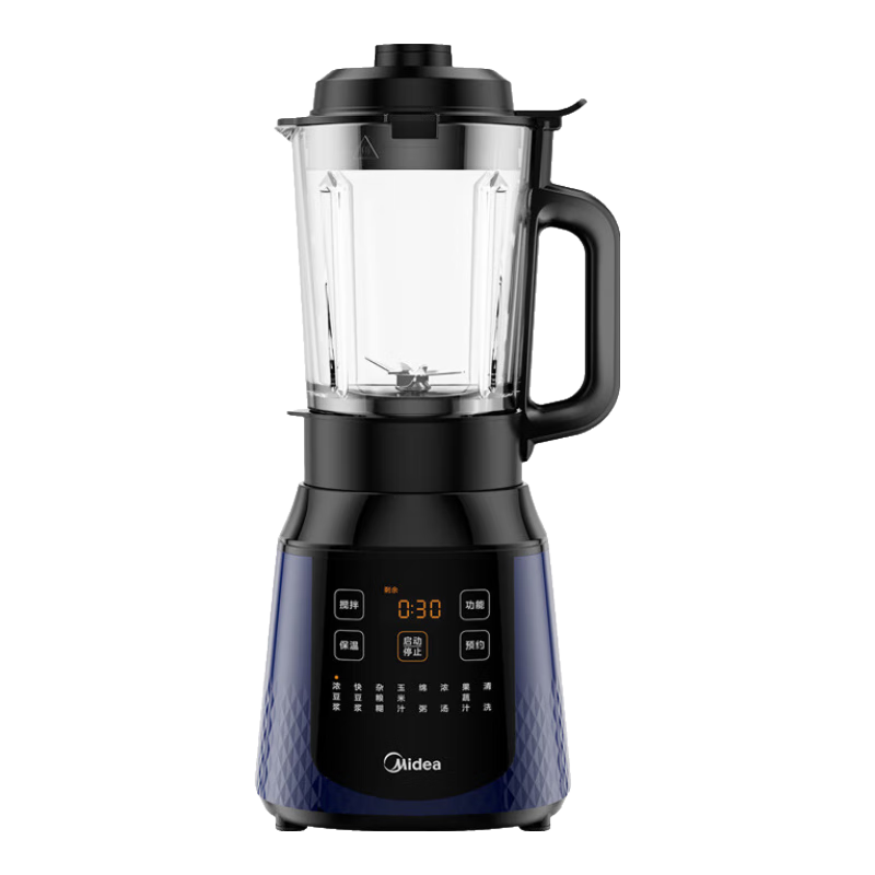 限地区、plus:美的（Midea）破壁机 家用多功能1.75L大容量 低音预约加热早餐机豆浆机榨汁料理辅食机PB40F254F 181.24元（以旧换新再补15元）