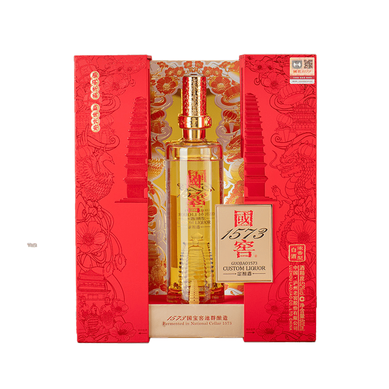 plus会员：泸州老窖 国窖1573雁塔 典藏版定制酒 浓香型白酒 52度 600ml  969.01元（需领券）