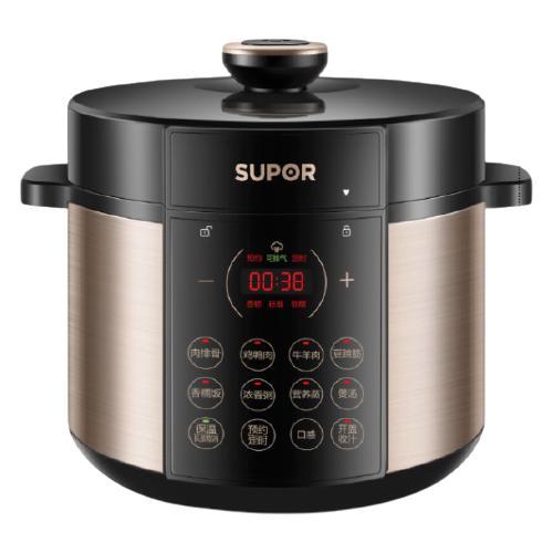 国家补贴：苏泊尔 国风系列 SY-50YC9086 电压力锅 5L 券后190.37元
