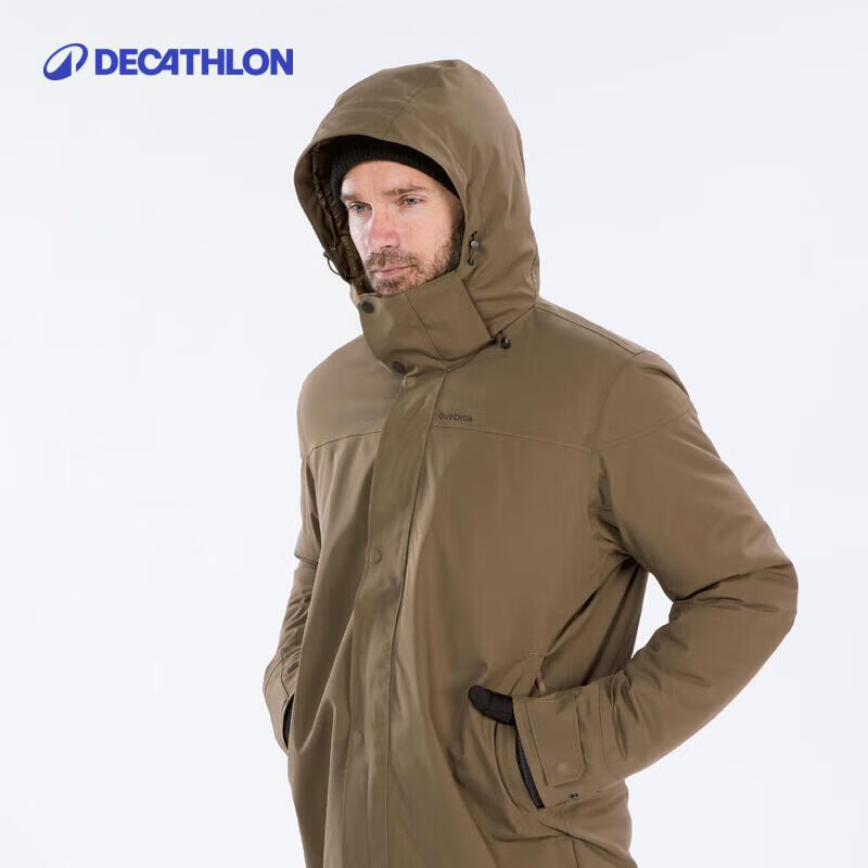 plus会员：DECATHLON 迪卡侬 SH500男式防水保暖派克大衣ODT3 新棕色  303.67元包邮（需领券）