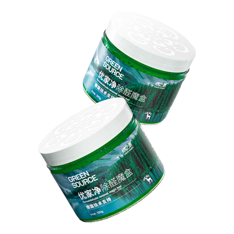 绿之源 除甲醛家用装修室内新车 精灵凝胶120g 4.85元包邮（需试用）