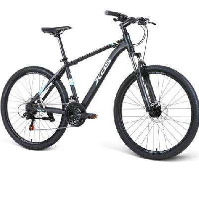 plus:xds 喜德盛 山地自行车黑客350 X6铝合金车架21速变速机械碟刹 黑银17寸 979元包邮(需领券)