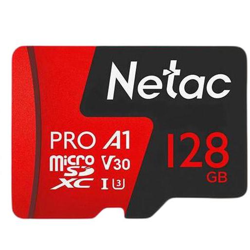 朗科 P500 至尊PRO版 Micro-SD存储卡 128GB(USH-I、V30、U3、A1) 券后31.5元