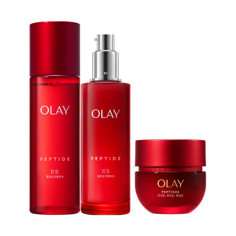 需首购、plus会员、京东百亿补贴:玉兰油（OLAY）大红瓶水乳超红瓶面霜礼盒+赠品 1012.92元包邮（主商品537.88元）