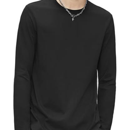 京东京造 男士圆领长袖T恤 36.95元(需买2件,需用券)