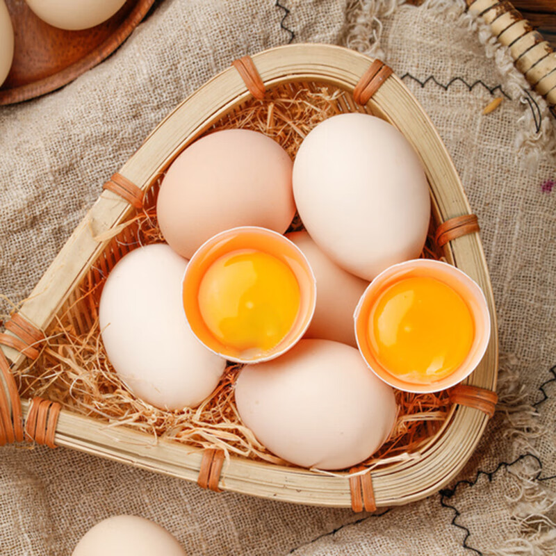 京喜加 逗别三日正宗谷物喂养农家土鸡蛋40g±5g初产蛋 10枚 买一赠一 10.1元(合5.05元/件)