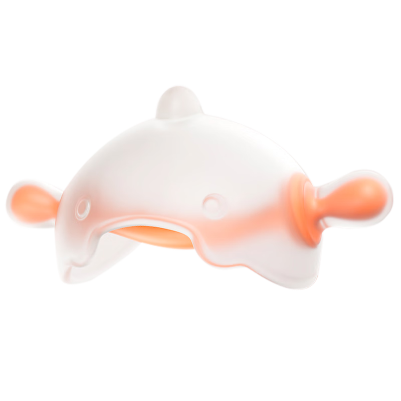 好伊贝婴儿牙胶磨牙棒小蘑菇橙一个装 8.02元需试用