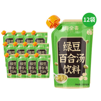 寿全斋 绿豆百合汤 200ml*12袋