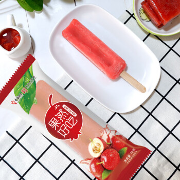 中街冰点 果然好吃 山楂红果口味冰棍 75g