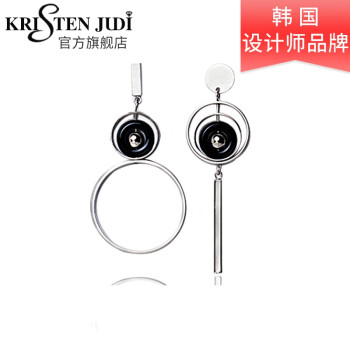 KRISTEN JUDI 不对称AB面耳环