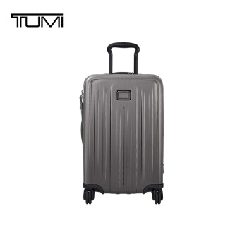 TUMI 途明 V4国际旅行箱短途旅行轻质登机箱 - 纹理灰色 20英寸