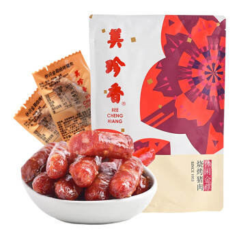BEE CHENG HIANG 美珍香 休闲金尊烧烤猪肉 200g猪肉烧烤肉干肉脯类休闲香肠美味腊肠零食