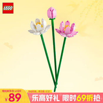 乐高 LEGO 植物系列 40647 荷花