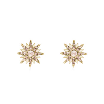 GIVENCHY 纪梵希 冰雪奇迹系列雪花造型金色耳钉 60556441-887 金色