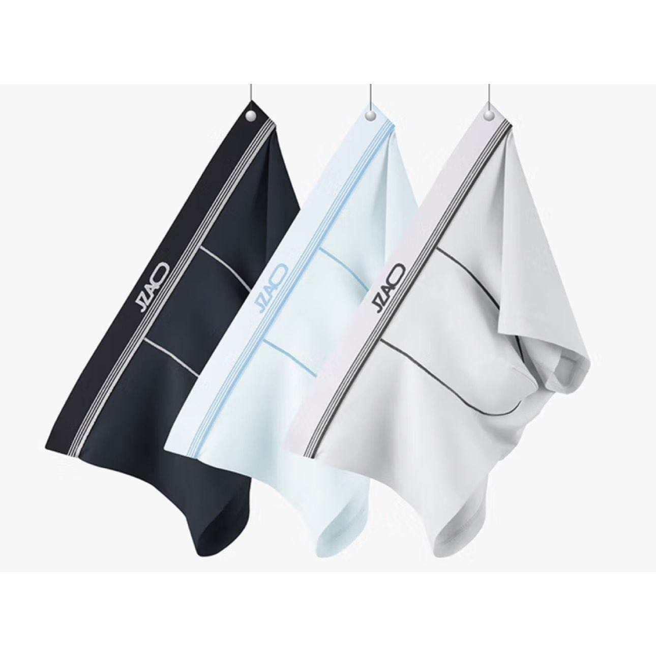 再降价，plus会员:京东京造 纯棉10A抗菌男士内裤蚕丝裆平角四角男生短裤头3条 25.44元(概率券到手20.44)